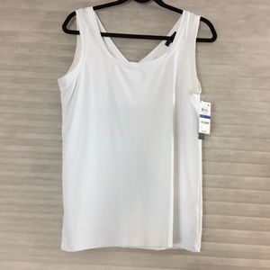 Alfani sleeveless reversible shell, stretch